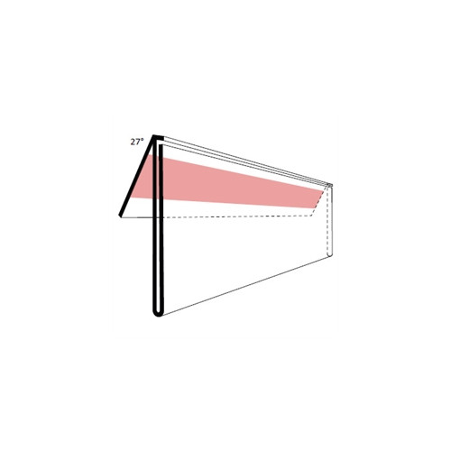 Etiketholder 27� EX tape, 210x60 mm, 50 stk