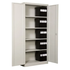 St�lskab FS210 inkl. 4 hylder 1980x1000x440 mm gr�/gr�