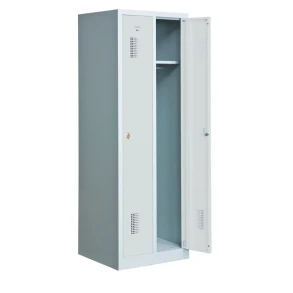 Garderobeskab KS320 2/1, gr�/gr�