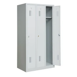 Garderobeskab KS330 3/1, gr�/gr�