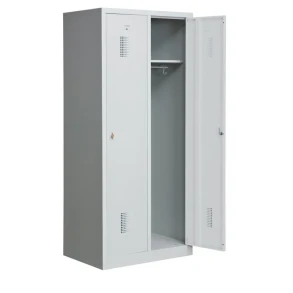 Garderobeskab KS420 2/1, gr�/gr�
