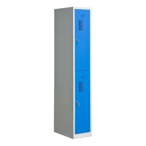 Garderobebox SMS102 1x2 gr�/bl�