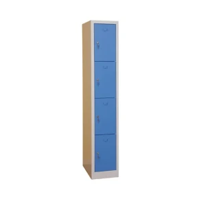Garderobebox SMS104 1x4 gr�/bl�