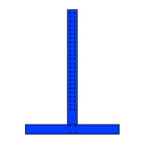 Dobbelt stamme H2964/2230 mm. Max last 2100 kg