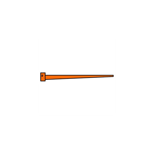 Gren L: 1500 mm. Max. Last 300 kg.