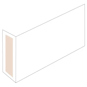 Gangskilt 90� GS 300x210 mm, transparent