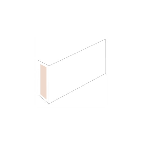 Gangskilt 90� GS 300x210 mm, transparent