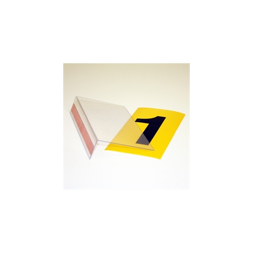 Gangskilt 90� GS 100x210 mm, transparent