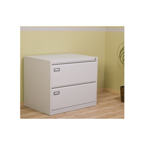 H�ngemappeskab dobb. HS202, 2 skuffer, gr�