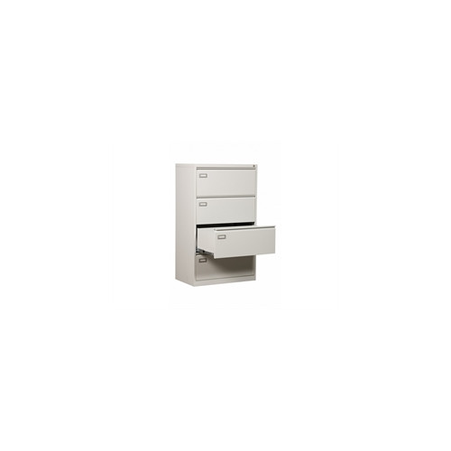 H�ngemappeskab dobb. HS204, 4 skuffer, gr�