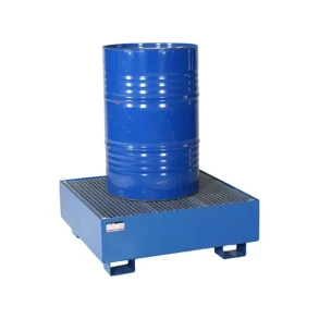 Spildbakke 1 tromle - st�ende, bl�