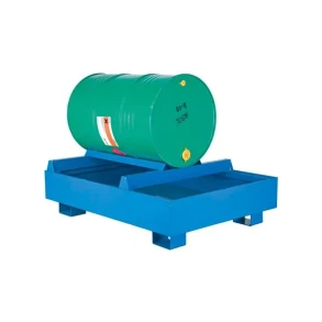 Spildbakke 1 tromle - liggende, bl�