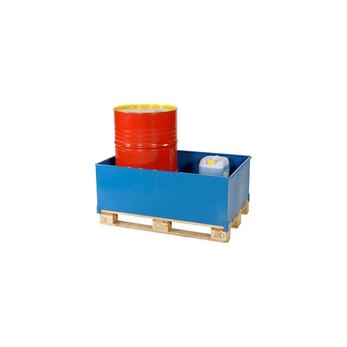 Opsamlingskar for EUR-palle 400L, bl�