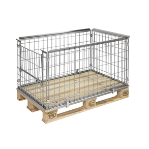 Gitterramme, kortside�bn., L1220xB820xH64