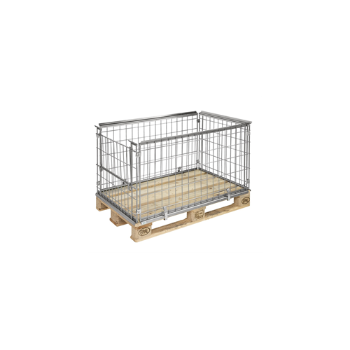 Gitterramme, kortside�bn., L1220xB820xH64