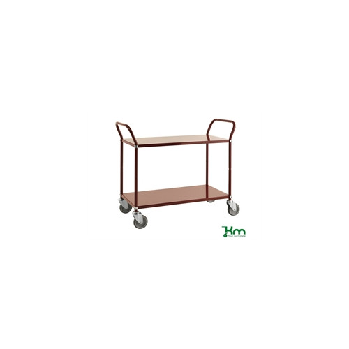 Kul�rvogn, 2 hylder, vinr�d