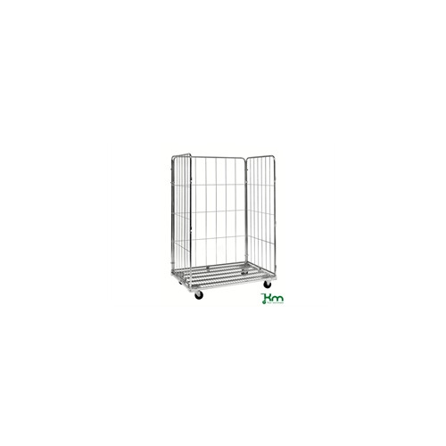Rullecontainer, 3 sider, 1200x800x1800