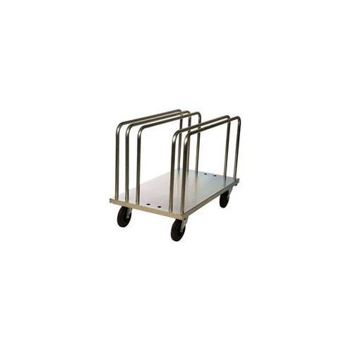 Pladevogn med 2 b�jler, elgalv, 1250x700