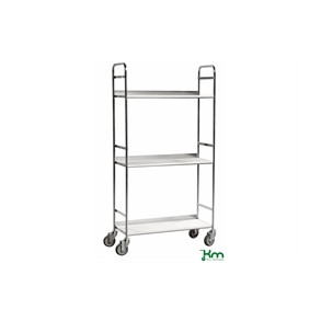 Ringbindsvogn 3 hylder 790x290x1500