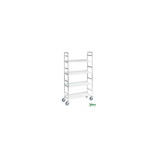 Ringbindsvogn 4 hylder 790x290x1500