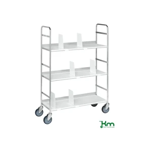 Ringbindsvogn m. 6 bogst�tter 750x290x1140