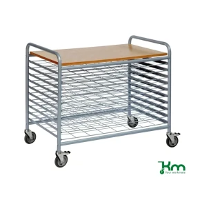 T�rrevogn med 10 hylder 955x600x845