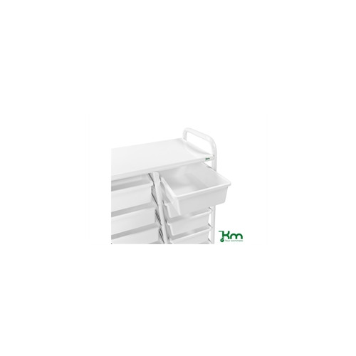 Plastbakke hvid