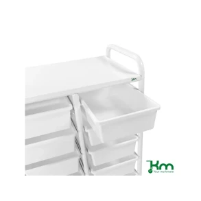Plastbakke hvid
