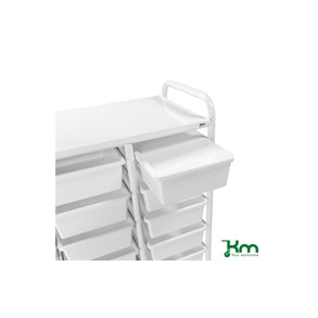 L�g til plastbakke hvid