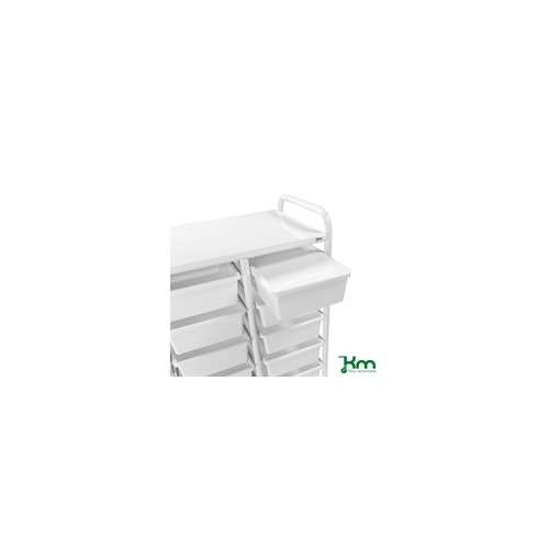 L�g til plastbakke hvid