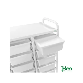 L�g til plastbakke hvid