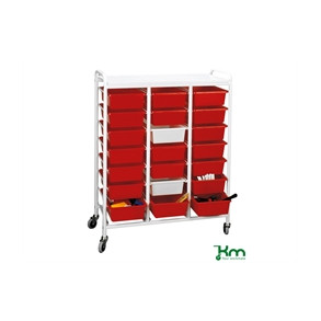 Plastbakkevogn 950x420x1205