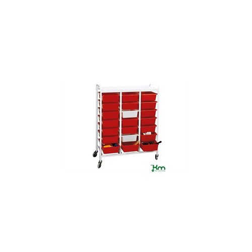 Plastbakkevogn 950x420x1205