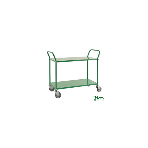 Kul�rvogn, 2 hylder, gr�n
