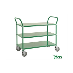 Kul�rvogn, 3 hylder, gr�n