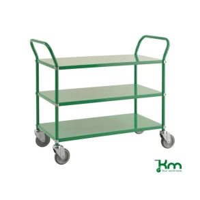 Kul�rvogn, 3 hylder, gr�n