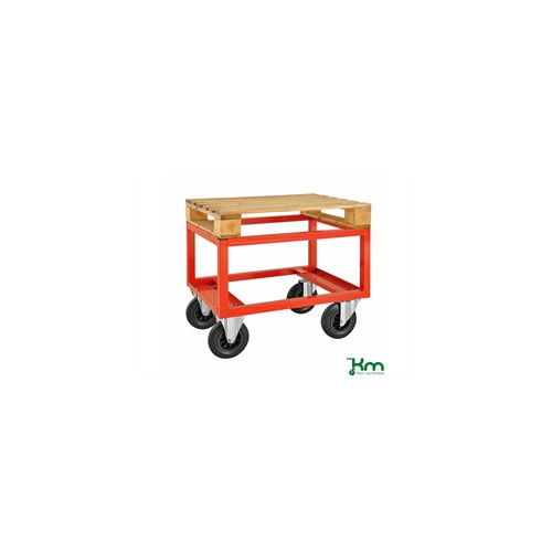 Halvpallevogn H650, r�d