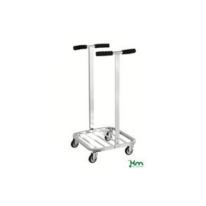 Affaldsvogn til 125 ltr. Affaldss�kke, galv.