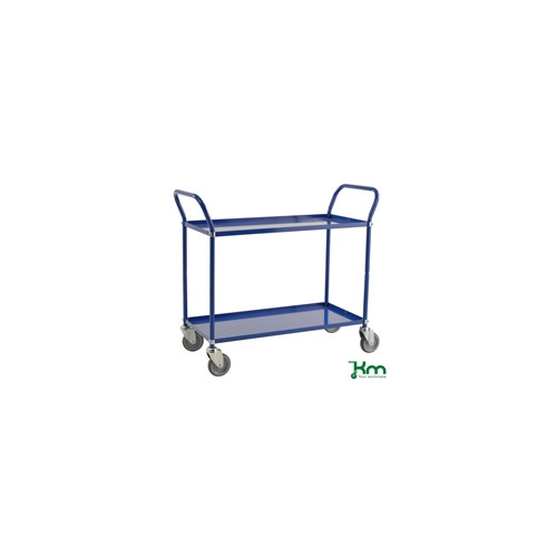 Kul�rvogn, 2 hylder, bl�