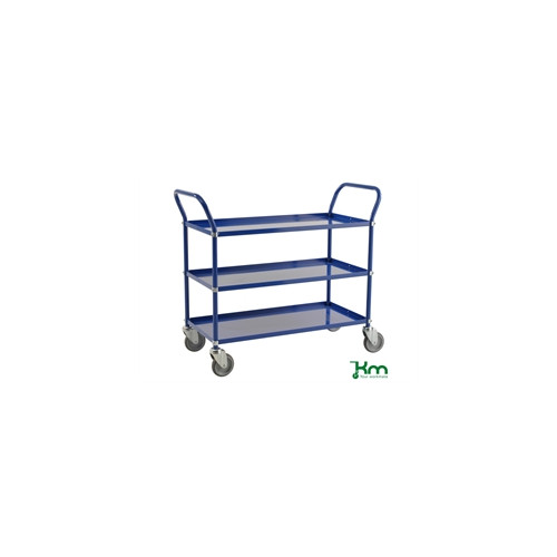 Kul�rvogn, 3 hylder, bl�