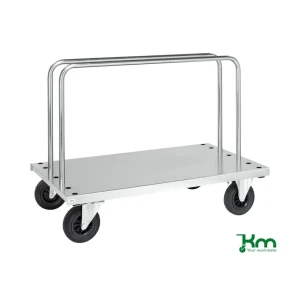 Pladevogn med 2 b�jler, elgalv, 1250x700