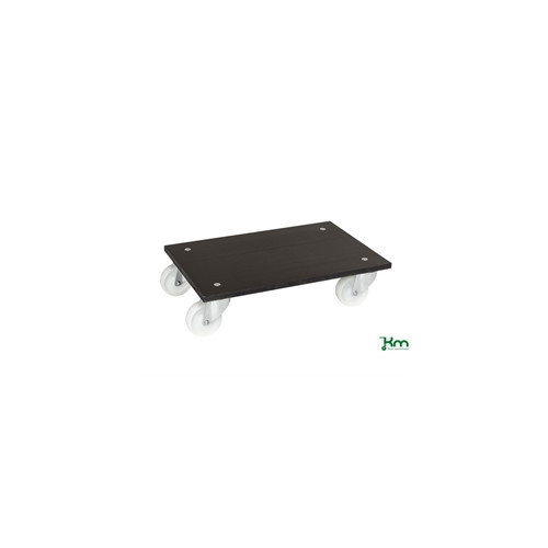 Tralle 600x400 MDF med nylonhjul
