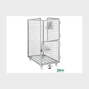 Rullecontainer netbund, 4 s, 1200x750x1695