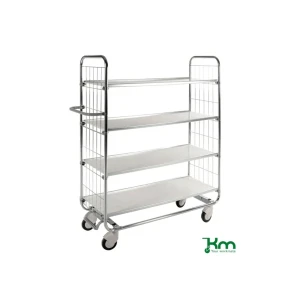 Hyldevogn XL, 4 hylder, C-l�s, L1395xB470xH1590