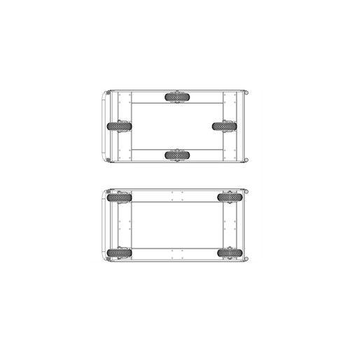 Stor ladvogn , lad 1550x760, 1200 kg, r�d