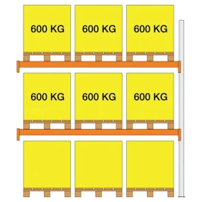 Tilbygn. XS30 2500X1100x2700 2 b�relag (600kg/pl)