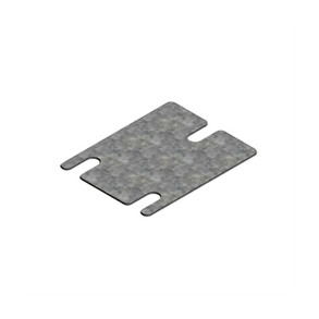 Nivelleringsplade 80X80 2mm (std. fod)