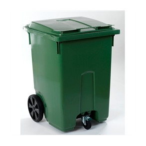 PWS Affaldscontainer 370 liter, 3 hjul