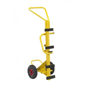 Ergonomisk gasflaskevogn m/gribe-arm