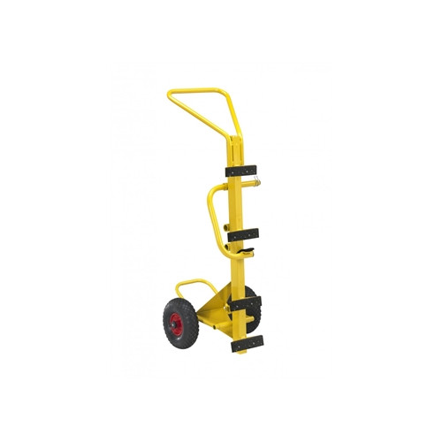 Ergonomisk gasflaskevogn m/gribe-arm